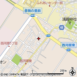 滋賀県野洲市西河原2643周辺の地図