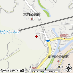 静岡県田方郡函南町大竹158周辺の地図
