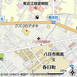 株式会社東洋設計　滋賀営業所周辺の地図