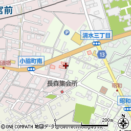 滋賀県東近江市小脇町2401-6周辺の地図