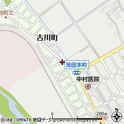 池田本町周辺の地図