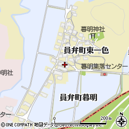 三重県いなべ市員弁町東一色2377周辺の地図