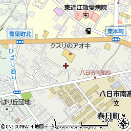 滋賀県東近江市幸町1周辺の地図