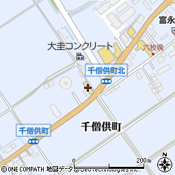 ＨｏｎｄａＣａｒｓ滋賀中央八幡中店周辺の地図