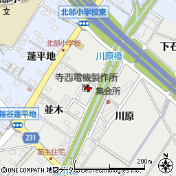 株式会社寺西電機製作所周辺の地図