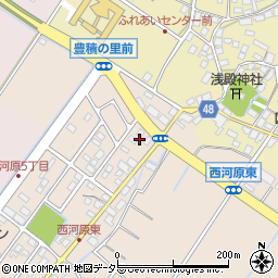 滋賀県野洲市西河原2638周辺の地図