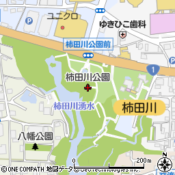 柿田川公園周辺の地図