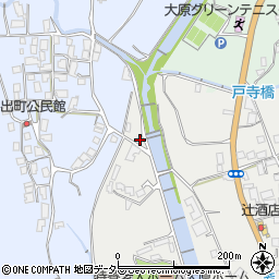 京都府京都市左京区大原戸寺町421周辺の地図