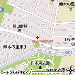 滋賀県大津市仰木の里東周辺の地図