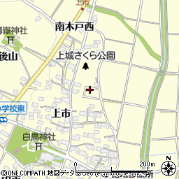 愛知県愛知郡東郷町諸輪上市123-1周辺の地図