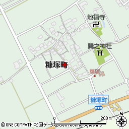滋賀県東近江市糠塚町796周辺の地図