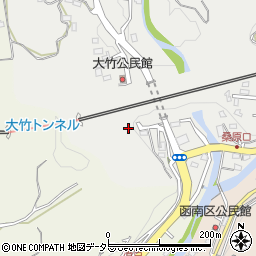 静岡県田方郡函南町大竹126周辺の地図