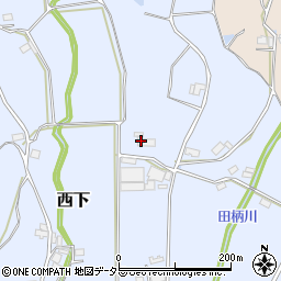 岡山県津山市西下342周辺の地図