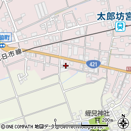 滋賀県東近江市小脇町2331-1周辺の地図