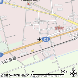 滋賀県東近江市小脇町1735周辺の地図