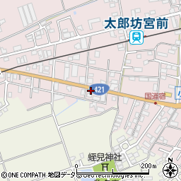 滋賀県東近江市小脇町2335-1周辺の地図