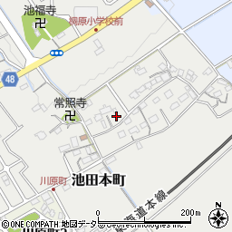 滋賀県近江八幡市池田本町563周辺の地図