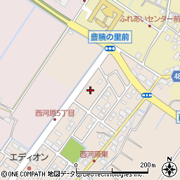 滋賀県野洲市西河原2662周辺の地図
