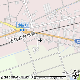 滋賀県東近江市小脇町2349-5周辺の地図