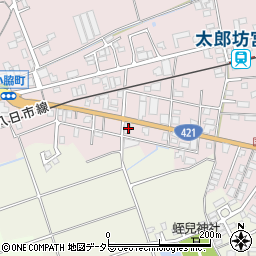 滋賀県東近江市小脇町2330周辺の地図