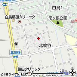 東郷町役場上水道・愛知中部水道企業団　使用開始・中止周辺の地図