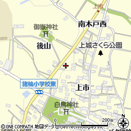 愛知県愛知郡東郷町諸輪上市90-3周辺の地図