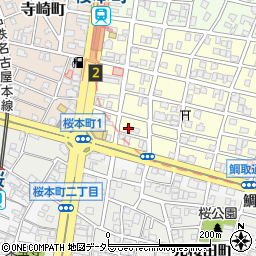 桜台荘周辺の地図