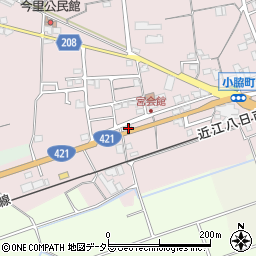 滋賀県東近江市小脇町1714-5周辺の地図