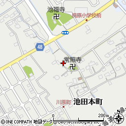滋賀県近江八幡市池田本町744周辺の地図