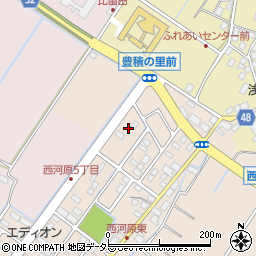 滋賀県野洲市西河原2666周辺の地図