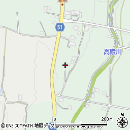 岡山県勝田郡奈義町柿354周辺の地図