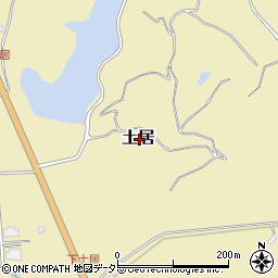 岡山県苫田郡鏡野町土居周辺の地図