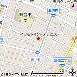 ＩＷＡＭＯＴＯ・Ｉｎｄｏｏｒ・Ｔｅｎｎｉｓ周辺の地図