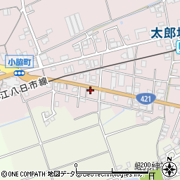 滋賀県東近江市小脇町2327-3周辺の地図
