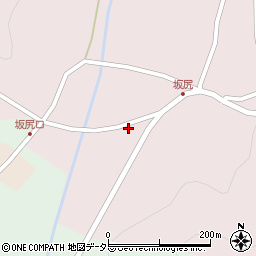兵庫県丹波市山南町坂尻9周辺の地図