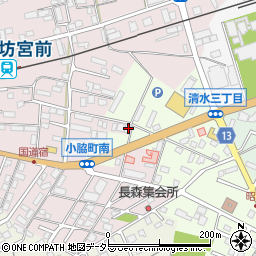 滋賀県東近江市小脇町2396周辺の地図