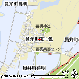 三重県いなべ市員弁町東一色2516周辺の地図