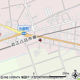 滋賀県東近江市小脇町2323周辺の地図