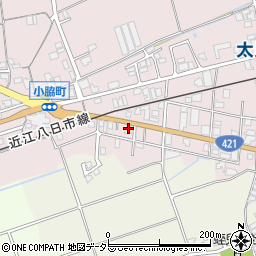 滋賀県東近江市小脇町2326周辺の地図