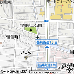 愛知県名古屋市港区当知3丁目1601周辺の地図