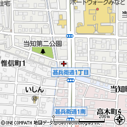愛知県名古屋市港区当知3丁目1501周辺の地図
