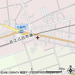 滋賀県東近江市小脇町2323-1周辺の地図