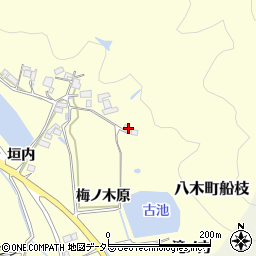 京都府南丹市八木町船枝梅ノ木原3周辺の地図