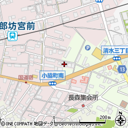 滋賀県東近江市小脇町2395周辺の地図