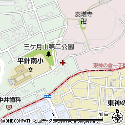 吉田宅akippa駐車場周辺の地図