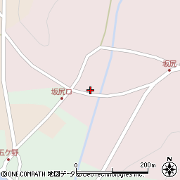兵庫県丹波市山南町坂尻384周辺の地図