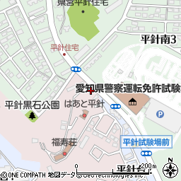 愛知県名古屋市天白区天白町大字平針黒石2878-1周辺の地図