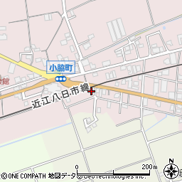 滋賀県東近江市小脇町2352-3周辺の地図