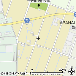 愛知県弥富市西蜆周辺の地図