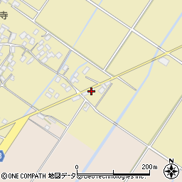 滋賀県野洲市比留田366-1周辺の地図